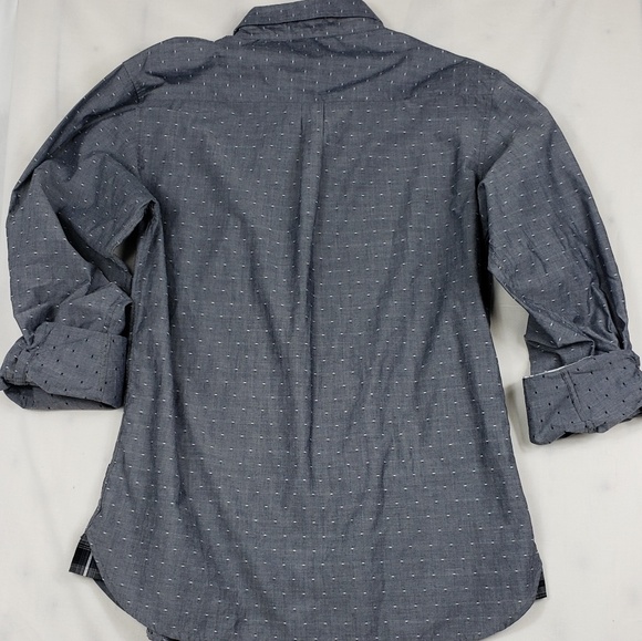 Airwalk Silver Button Down Shirt - Picture 4 of 5